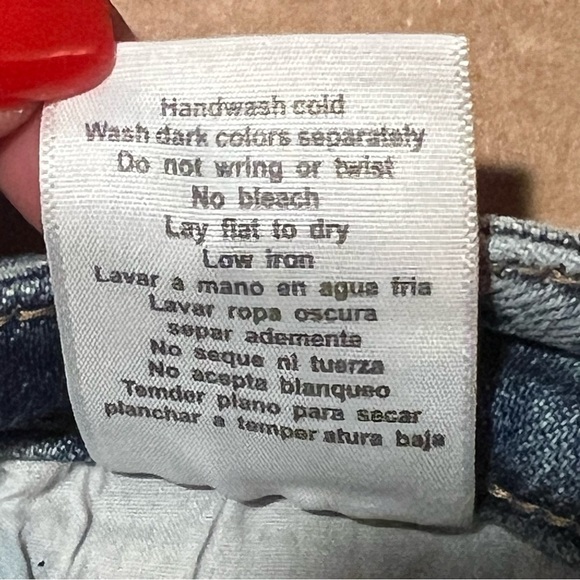 Judy Blue High Waist Distressed Flare Jeans, size 9/29 NWOT - Picture 14 of 14